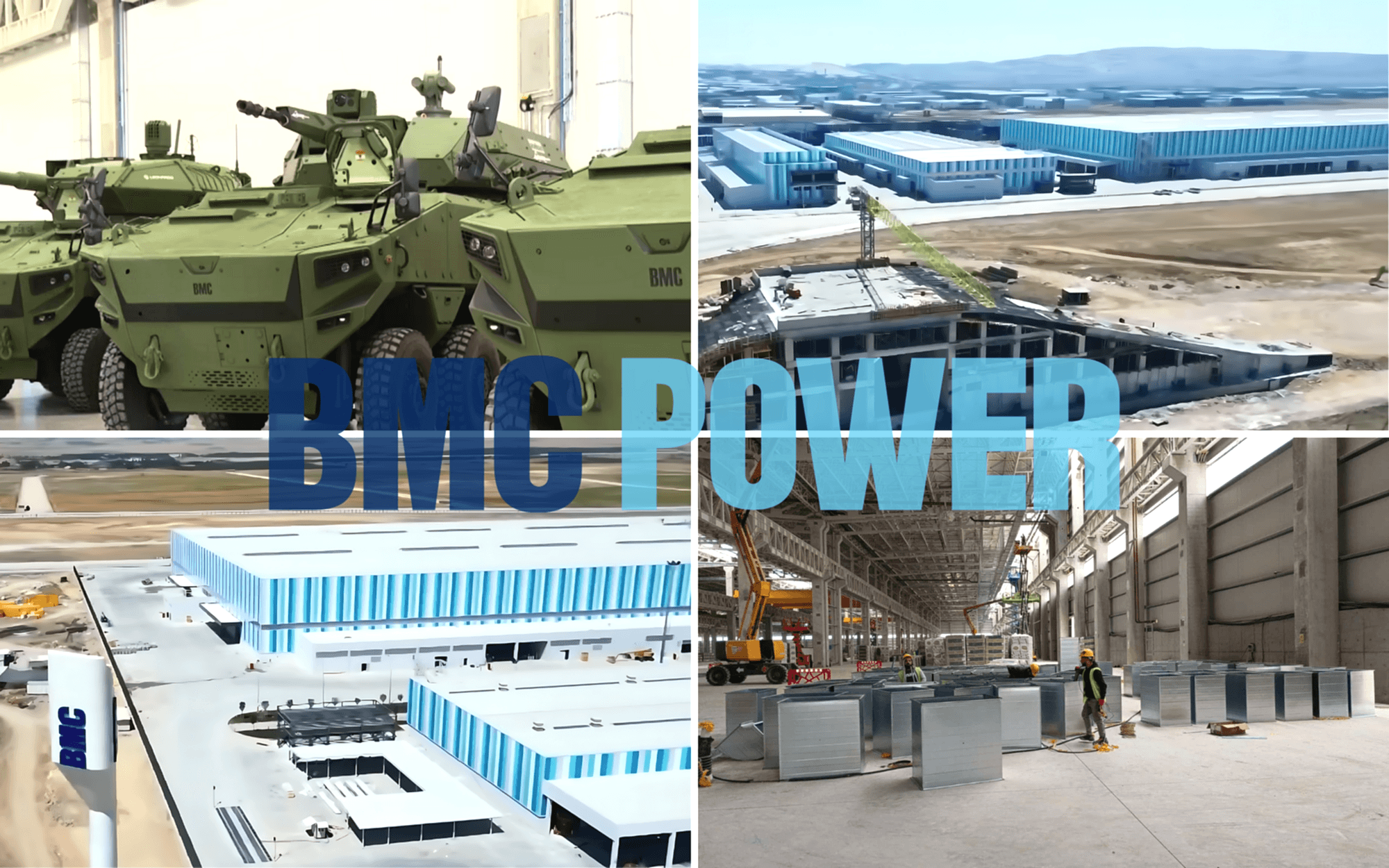 BMC Power Tank Fabrikası – 70.000 m² Kapalı Alan
